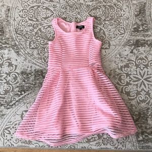Pink DNKY girls dress new never worn size 12